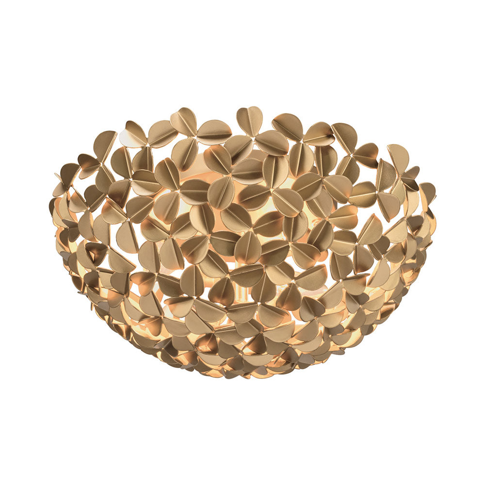 Cora Flush Mount Ceiling Light in Detail.