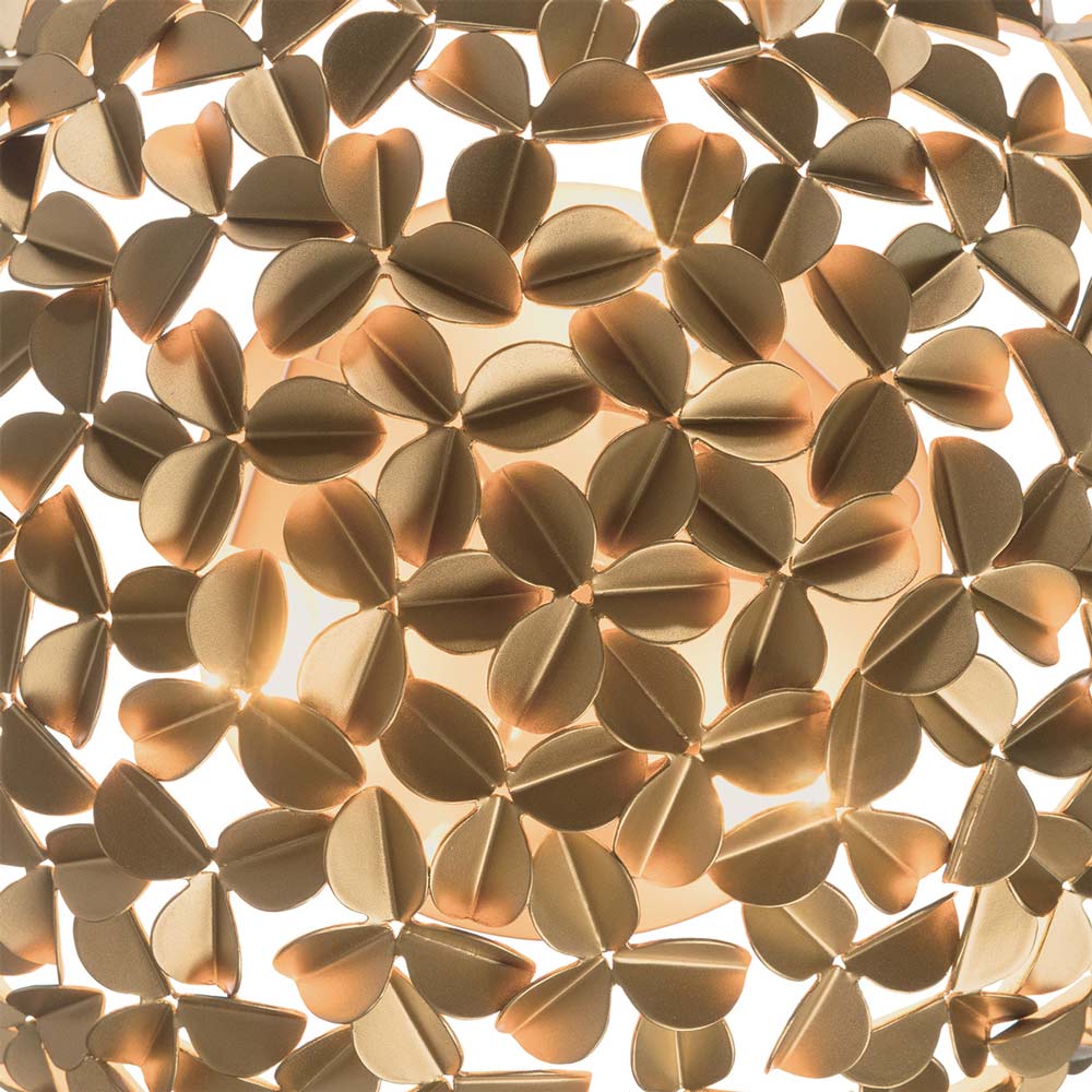 Cora Flush Mount Ceiling Light in Detail.
