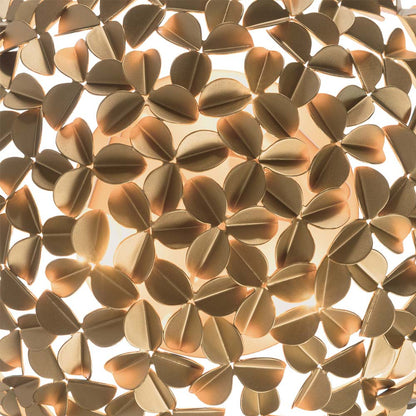 Cora Flush Mount Ceiling Light in Detail.