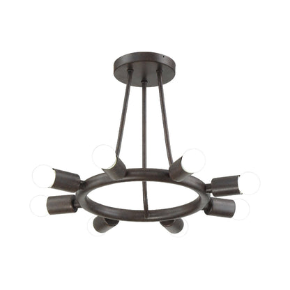 Dakota Semi Flush Mount Ceiling Light in Detail.