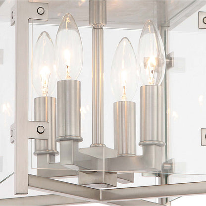 Danbury Flush Mount Ceiling Light in Detail.