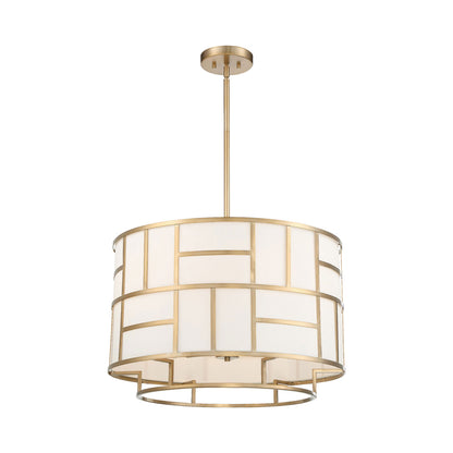 Danielson Chandelier in Vibrant Gold (6-Light).