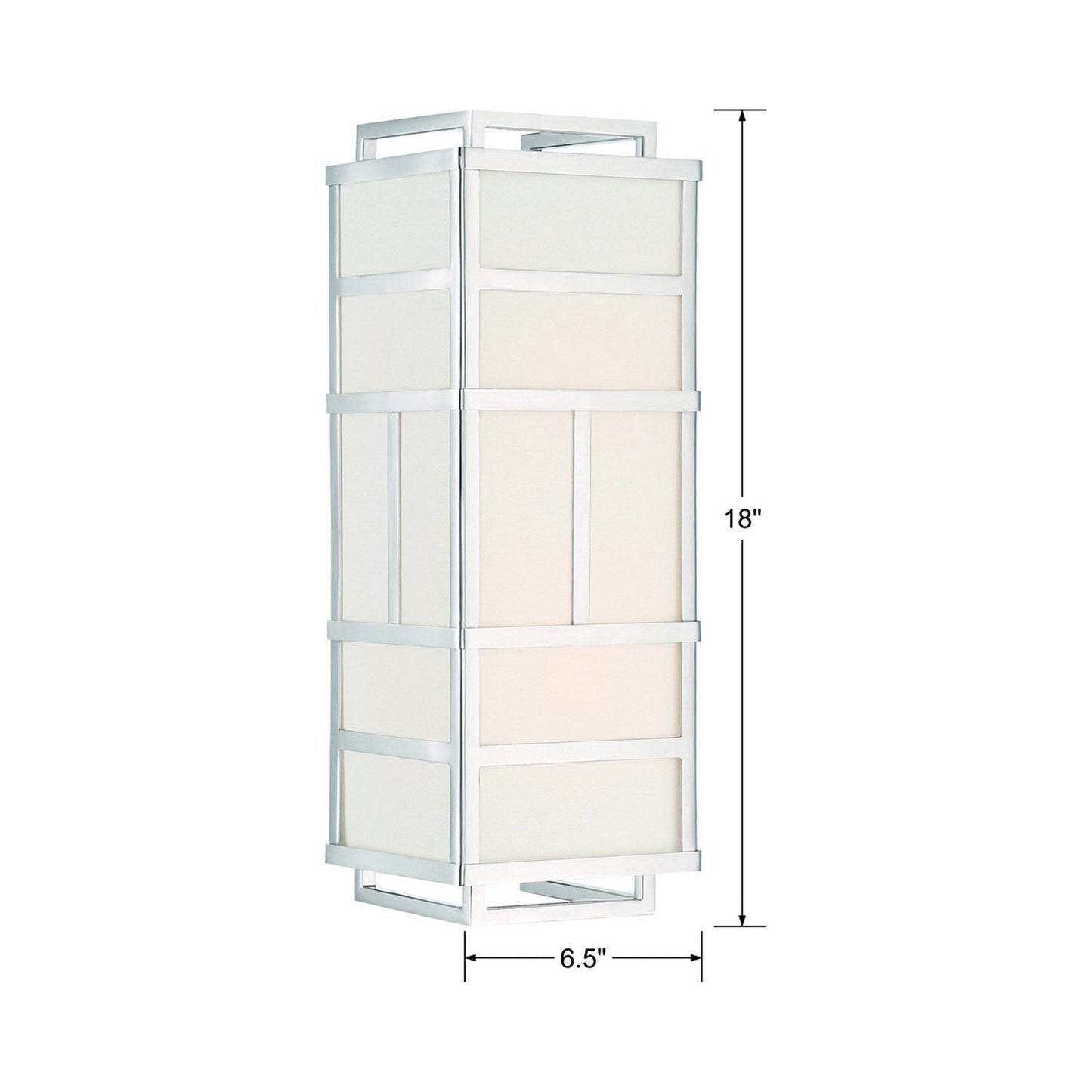 Danielson Wall Light - line drawing.