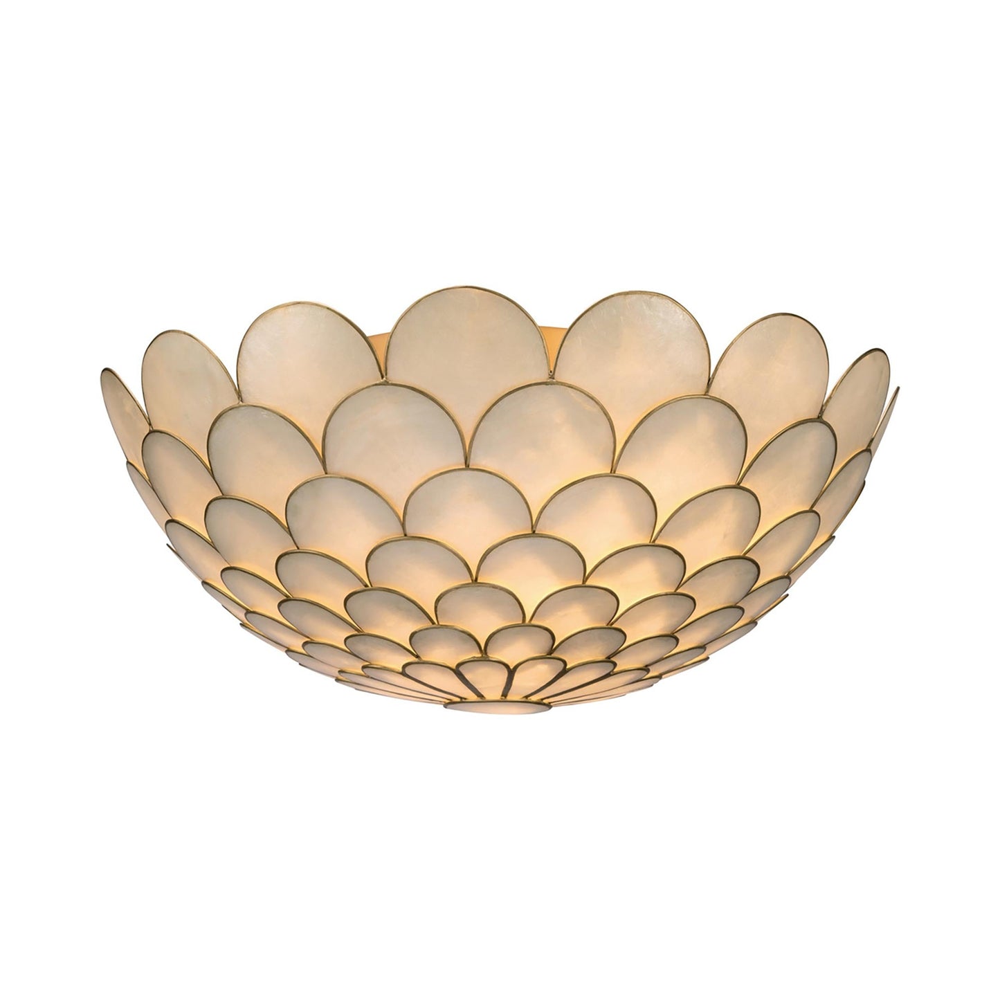 Darby Semi Flush Mount Ceiling Light in Detail.