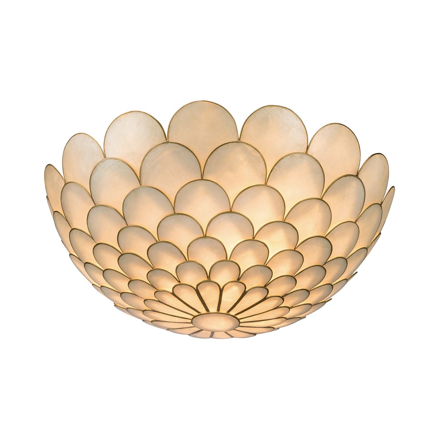 Darby Semi Flush Mount Ceiling Light in Detail.