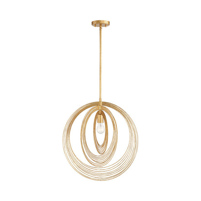 Doral Pendant Light in Renaissance Gold (Large).