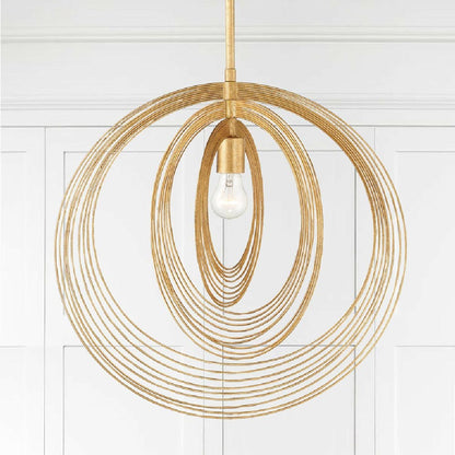 Doral Pendant Light in Detail.