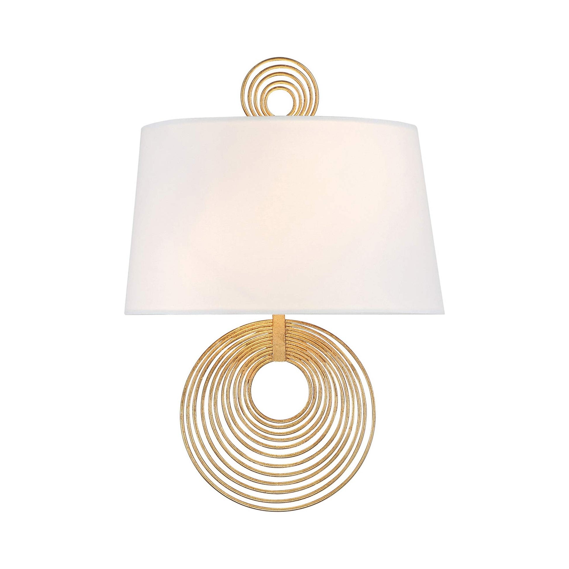 Doral Wall Light in Renaissance Gold.