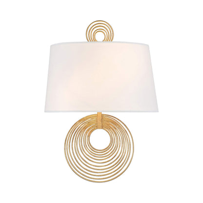 Doral Wall Light in Renaissance Gold.