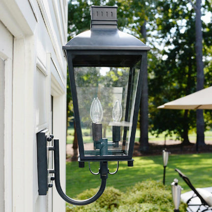 Dumont Outdoor Wall Light in Outside Area.