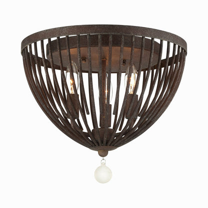 Duval Flush Mount Ceiling Light in Detail.