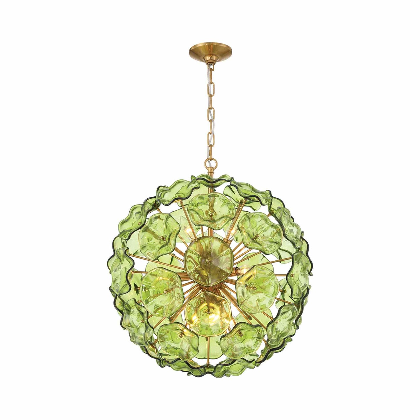 Esme Pendant Light in Green.