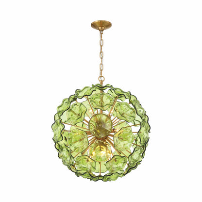 Esme Pendant Light in Green.