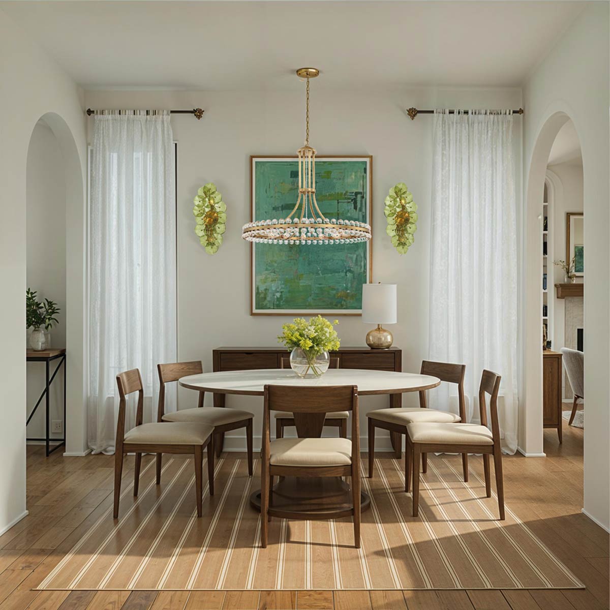 Esme Wall Light in dining room.