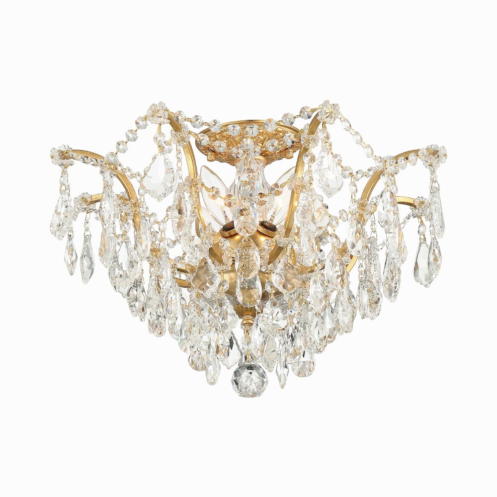 Filmore Flush Mount Ceiling Light in Detail.