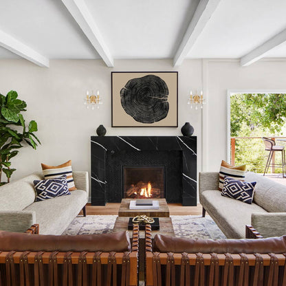 Filmore Wall Light in living room.