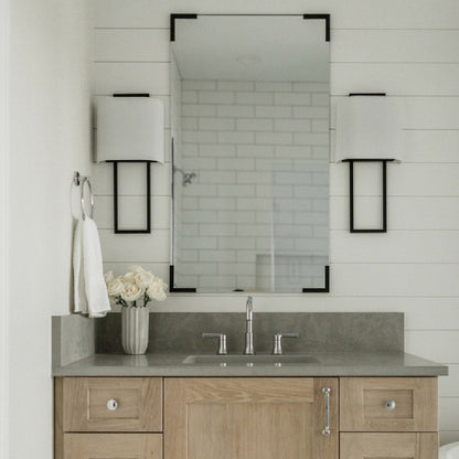 Fremont Wall Light in bathroom.