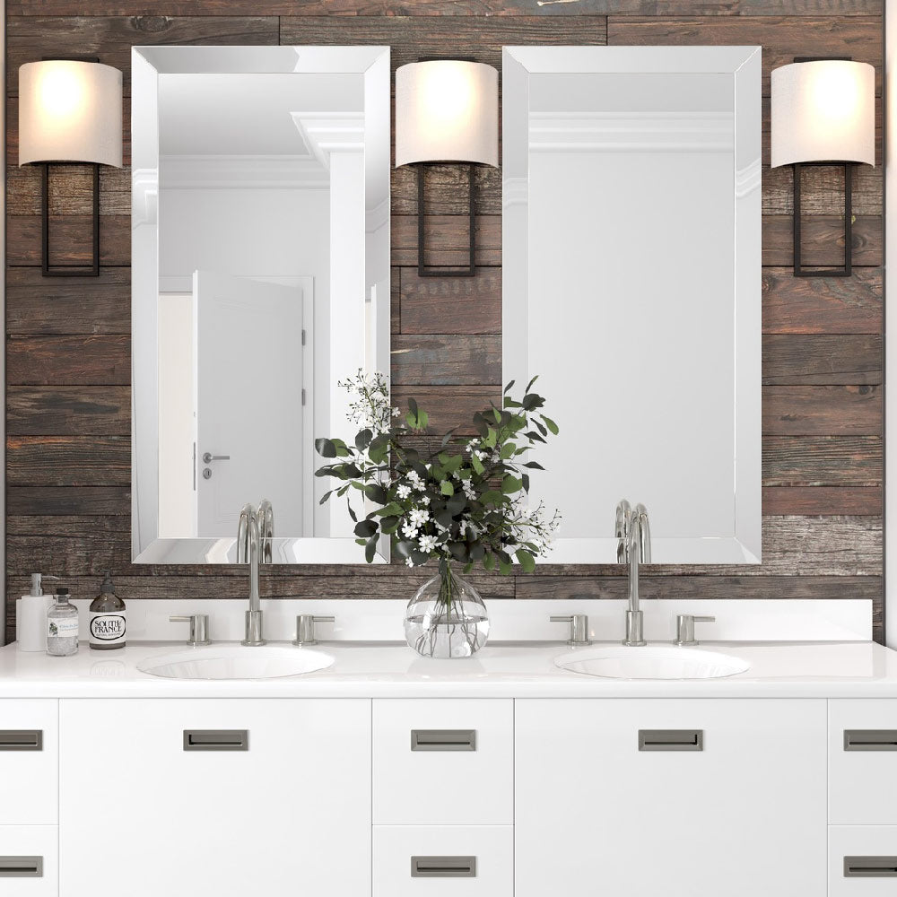 Fremont Wall Light in bathroom.