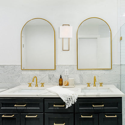 Fremont Wall Light in bathroom.