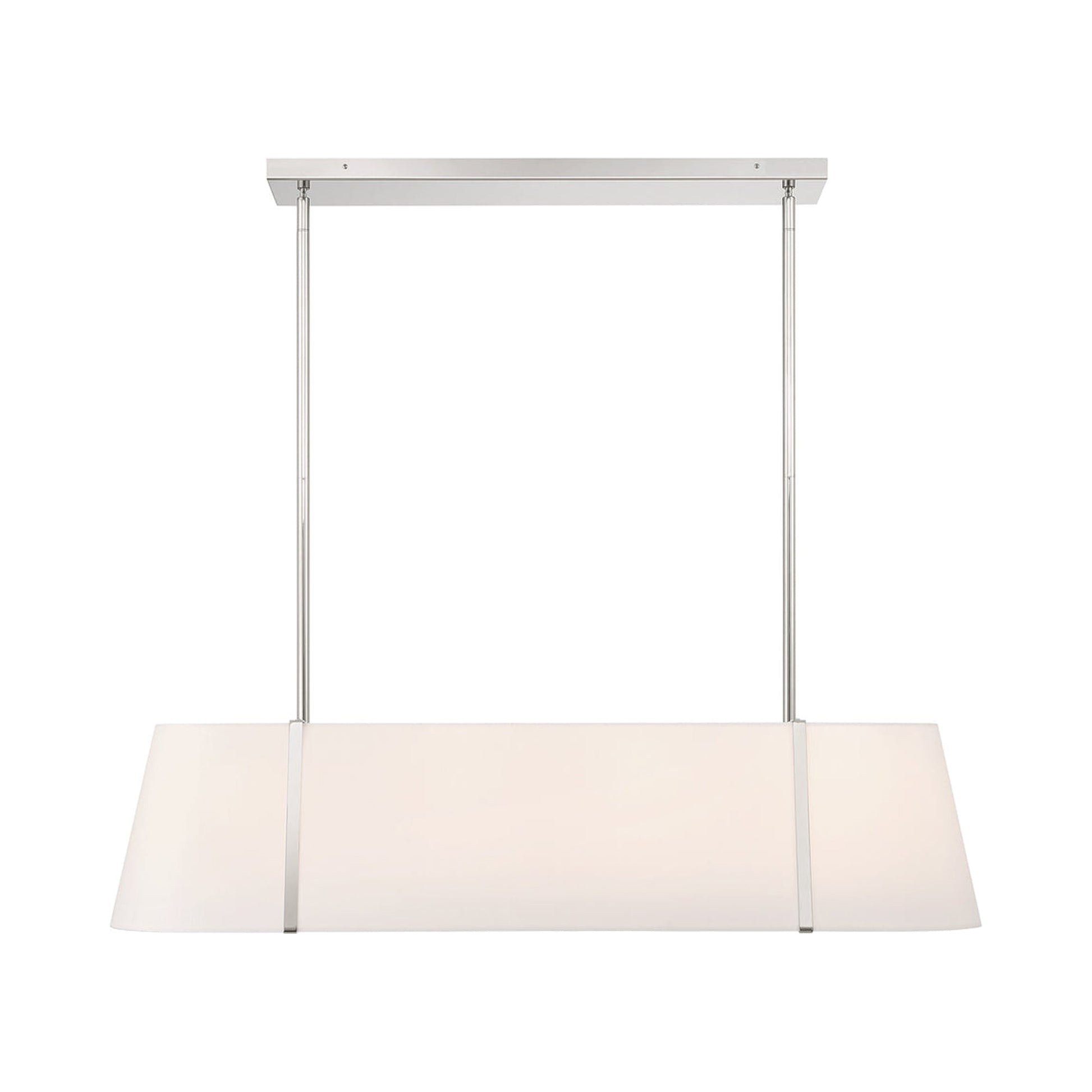 Fulton Linear Oval Chandelier in Detail.