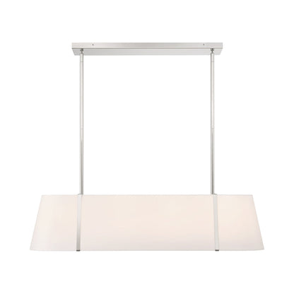 Fulton Linear Oval Chandelier in Detail.