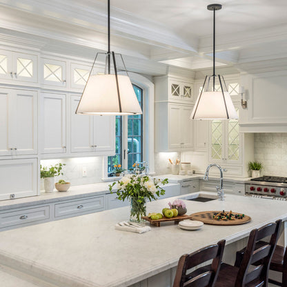 Fulton Pendant Light in dining room.