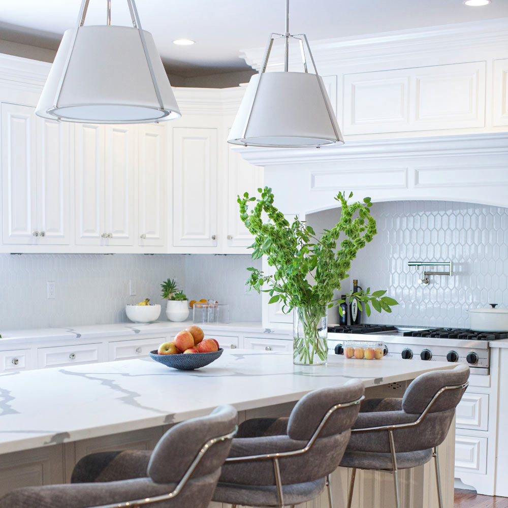 Fulton Pendant Light in dining room.