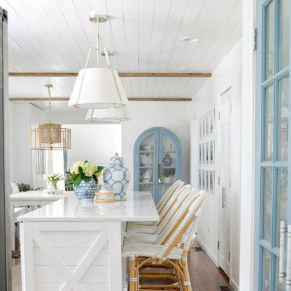 Fulton Pendant Light in dining room.