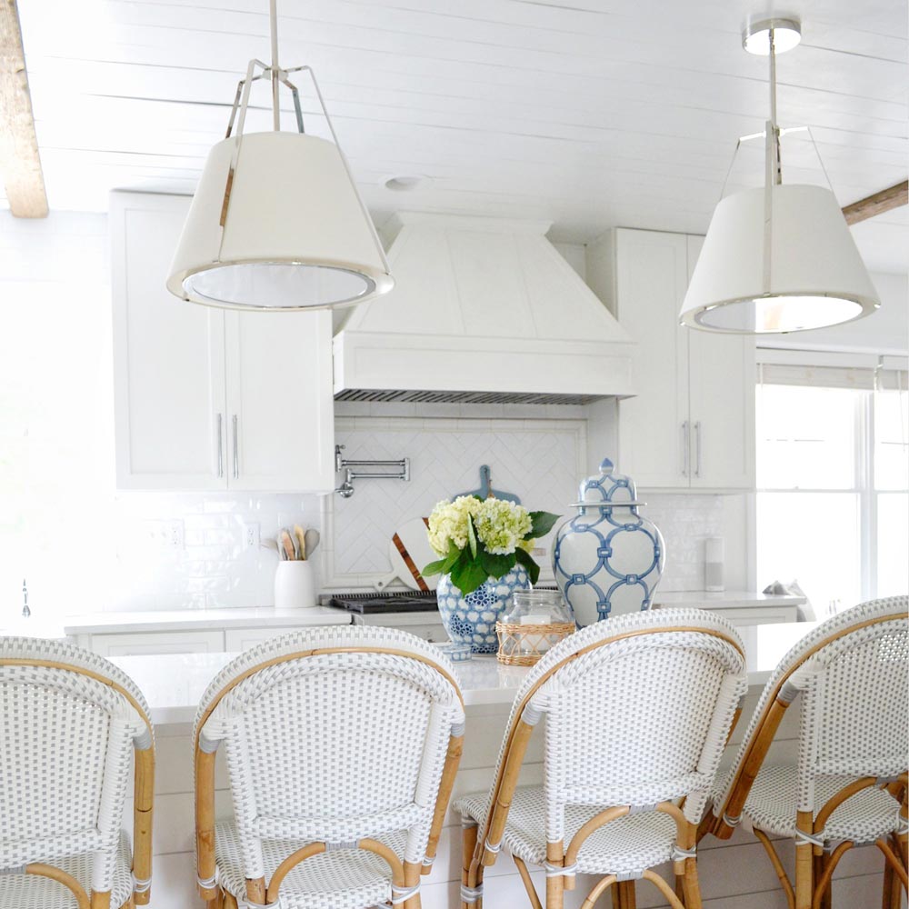 Fulton Pendant Light in dining room.