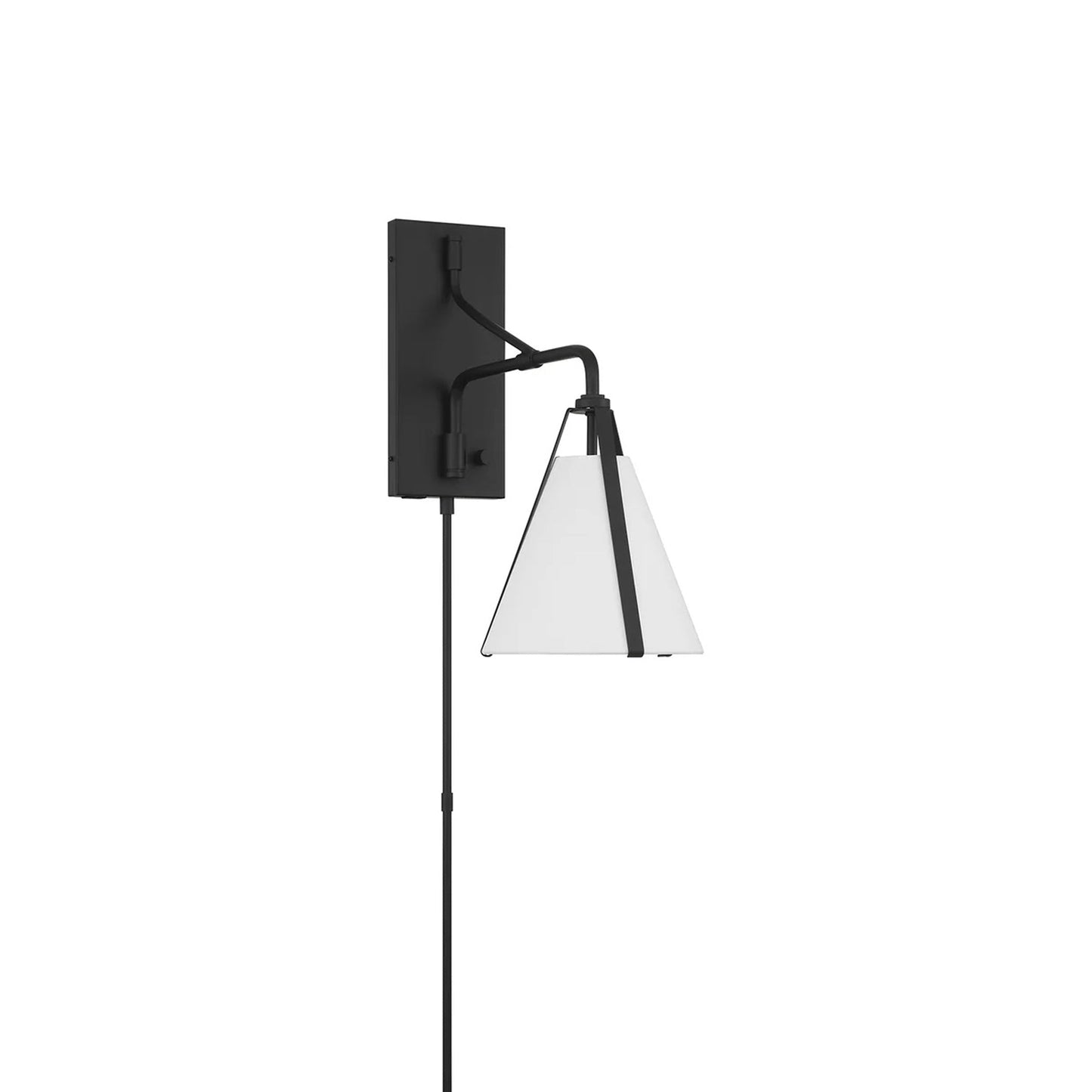 Fulton Wall Light in Black.