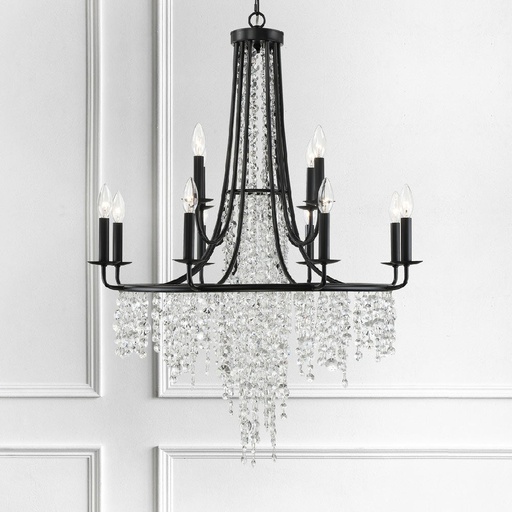 Gabrielle Multi Light Chandelier in Detail.