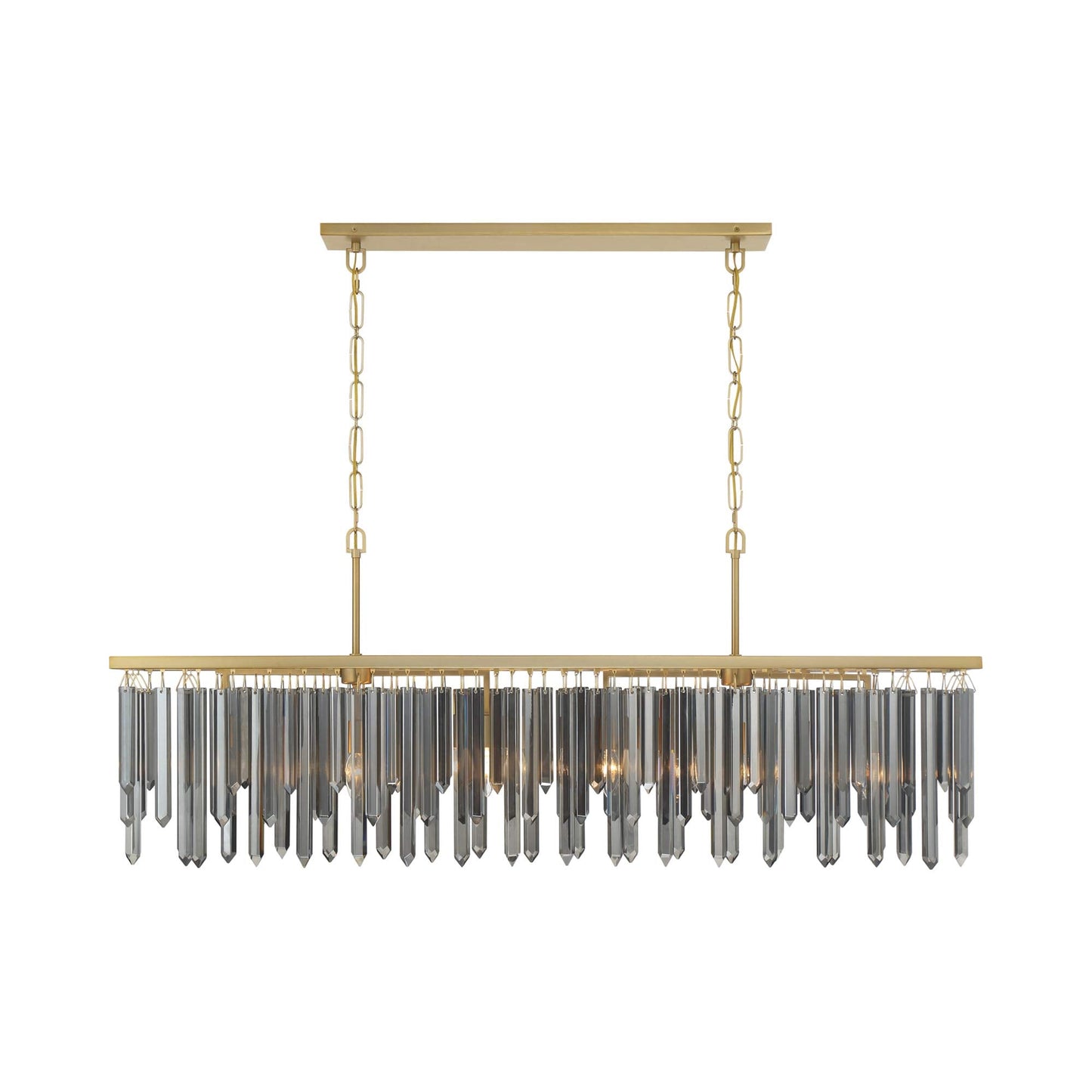 Gemma Linear Chandelier in Detail.