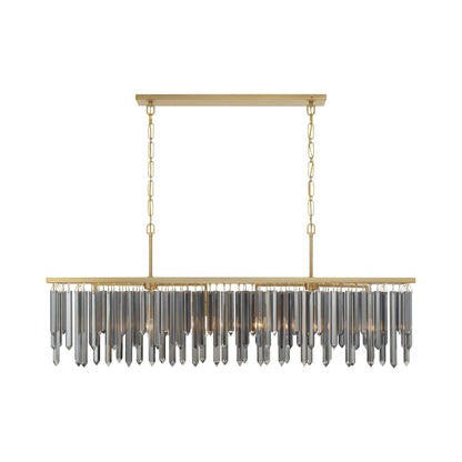 Gemma Linear Chandelier in Detail.