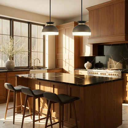Gidget Mini Pendant Light in dining room.