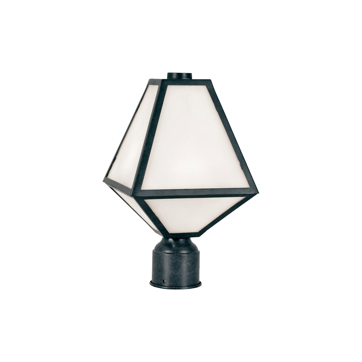 Glacier Outdoor Post Light in White (Small).