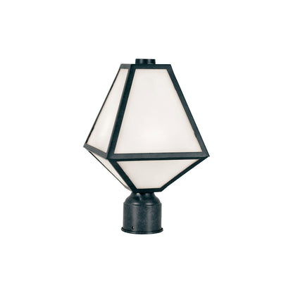 Glacier Outdoor Post Light in White (Small).