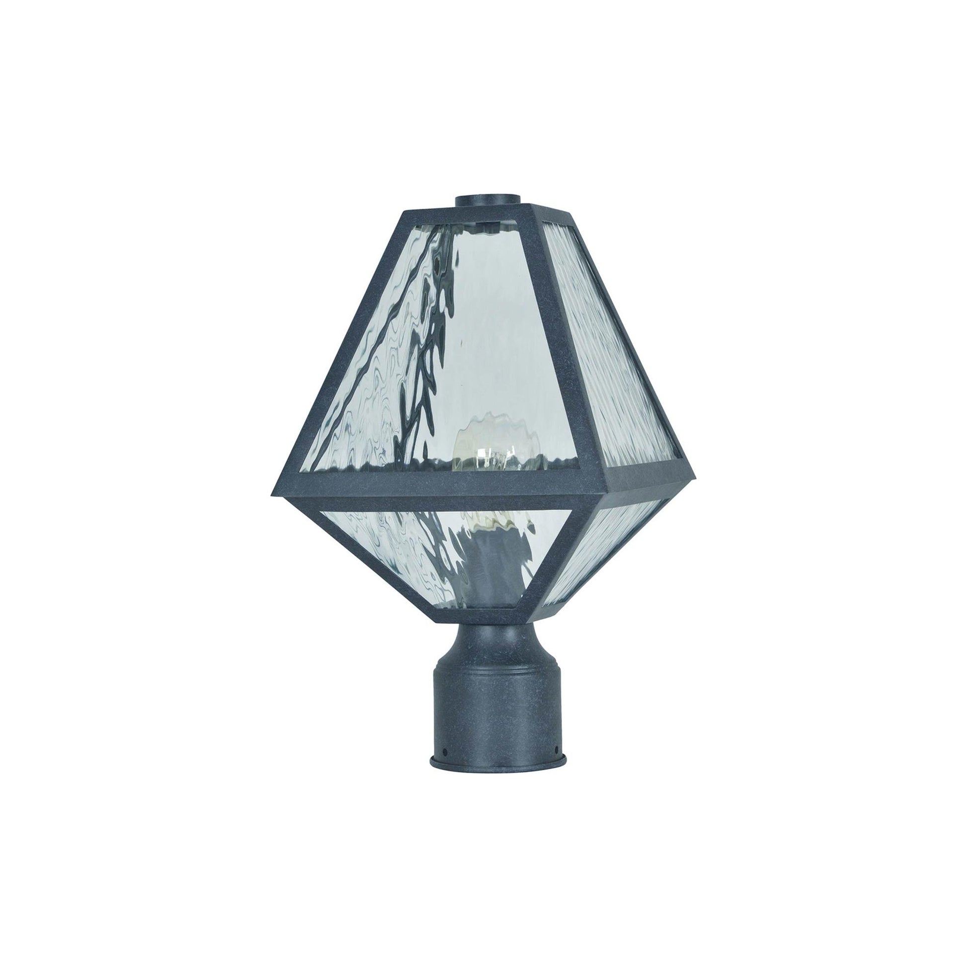 Glacier Outdoor Post Light in Water (Small).