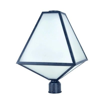 Glacier Outdoor Post Light in White (Large).