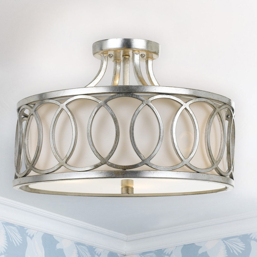 Graham Semi Flush Mount Ceiling Light in Detail.