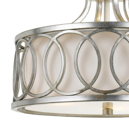 Graham Semi Flush Mount Ceiling Light in Detail.