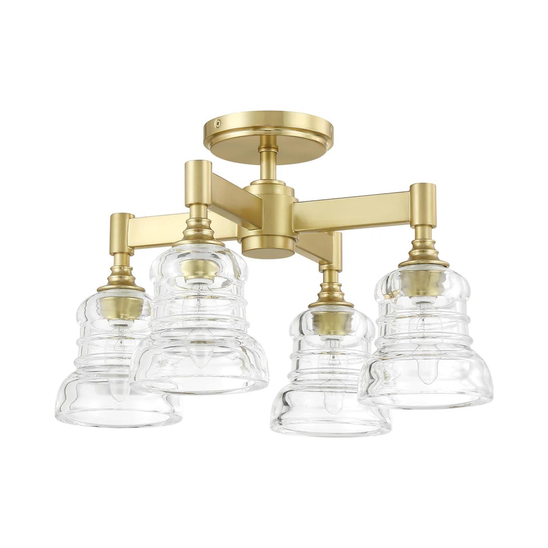 Gregory Multi Light Semi Flush Mount Ceiling Light.