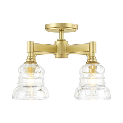 Gregory Multi Light Semi Flush Mount Ceiling Light in Detail.