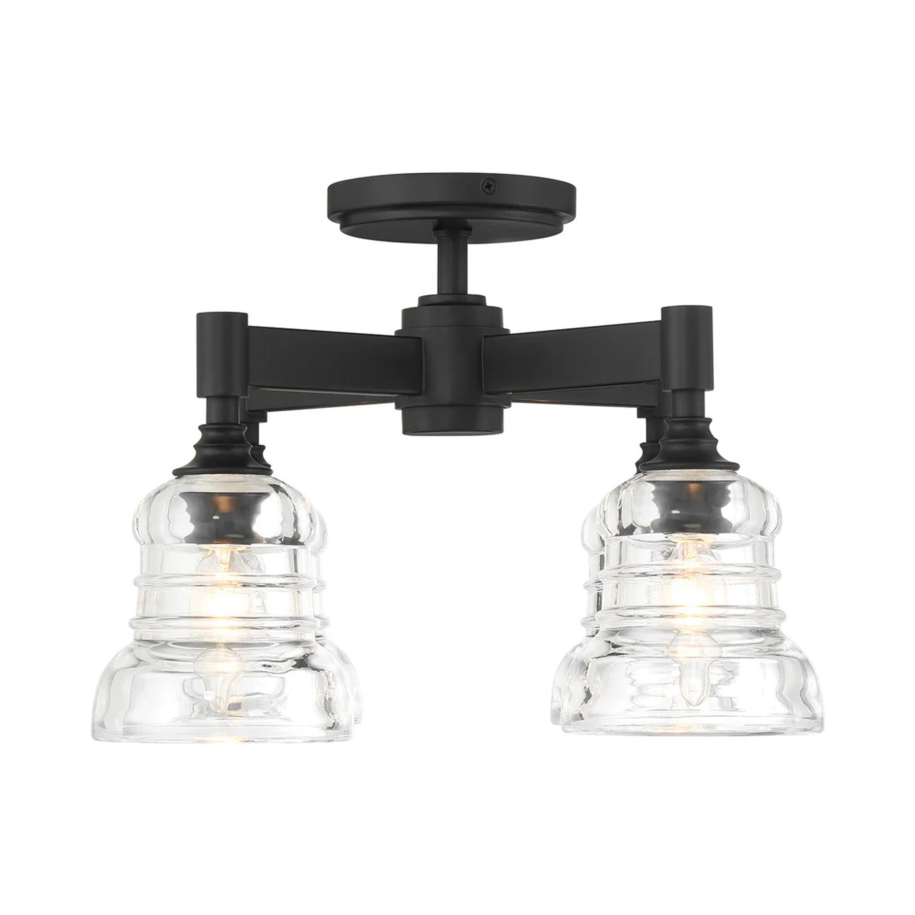 Gregory Multi Light Semi Flush Mount Ceiling Light in Detail.