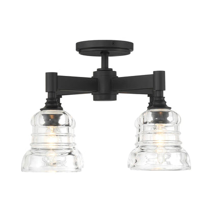 Gregory Multi Light Semi Flush Mount Ceiling Light in Detail.