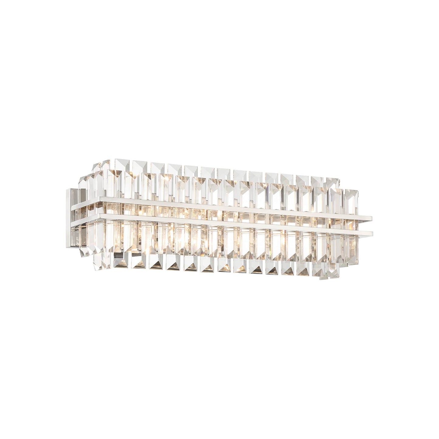 Hayes Bath Vanity Light in Polished Nickel (23.5-Inch).