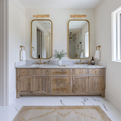 Hayes Bath Vanity Light in bathroom.