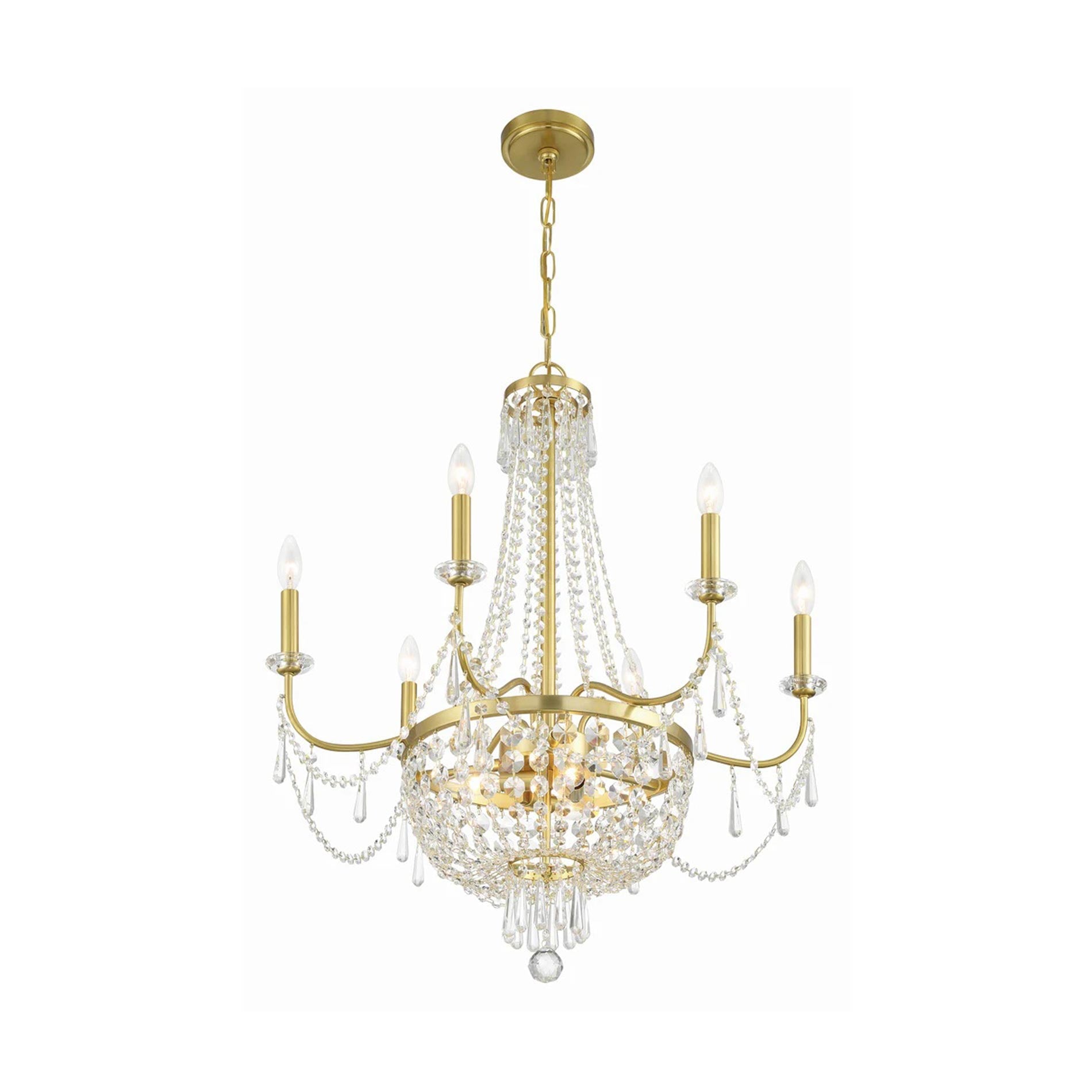 Haywood Chandelier in Detail.