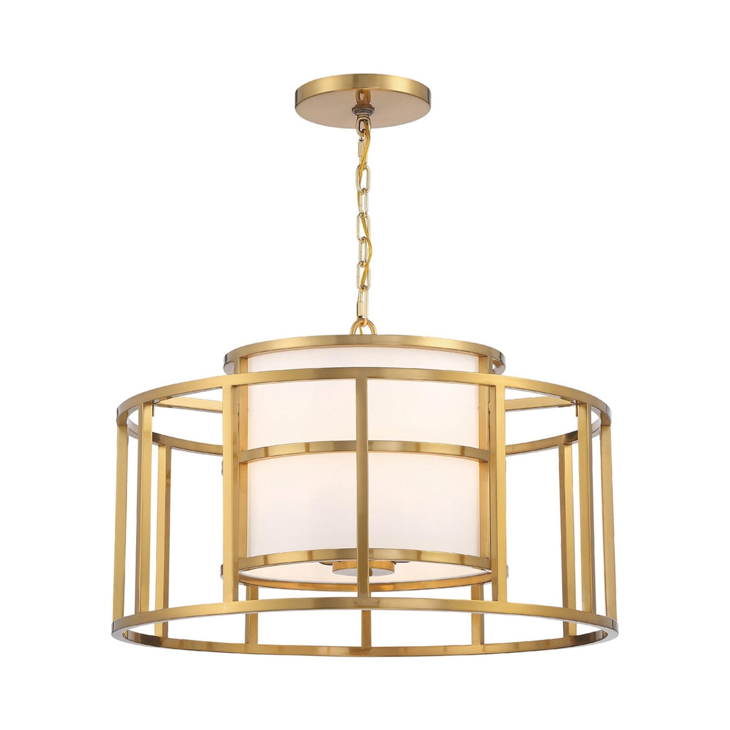 Hulton Chandelier in Luxe Gold (5-Light).