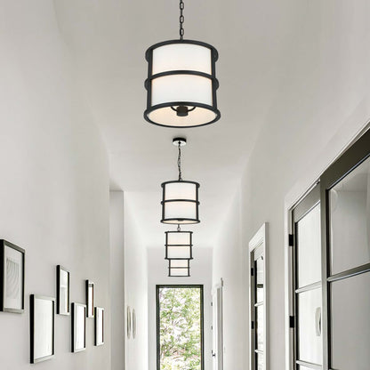 Hulton Pendant Light in hallway.