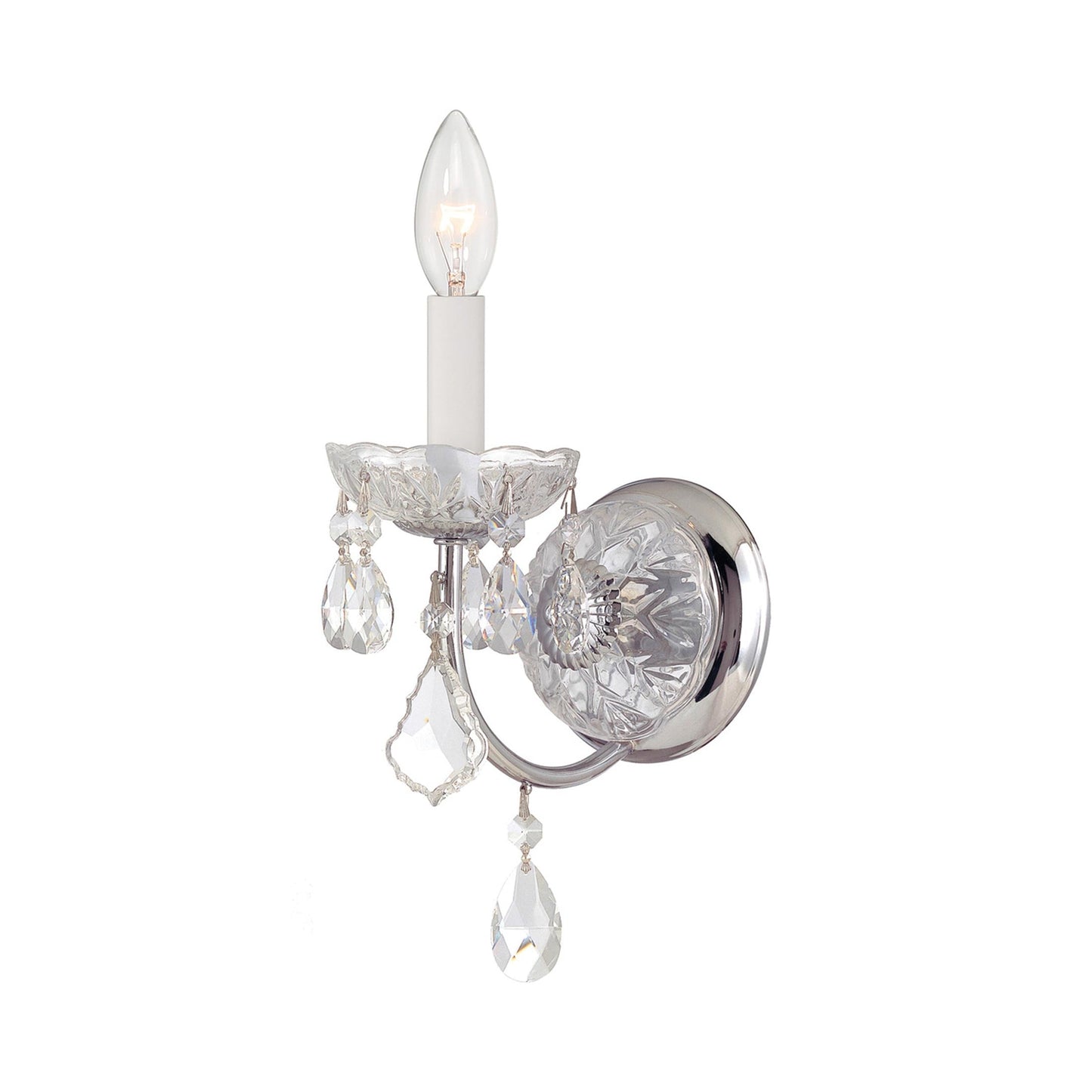 Imperial Wall Light in Clear Italian (1-Light).